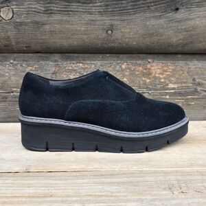 Clarks Airabell Sky Modern Classic Minimalist Platform Wedge Comfort Shoe 7M